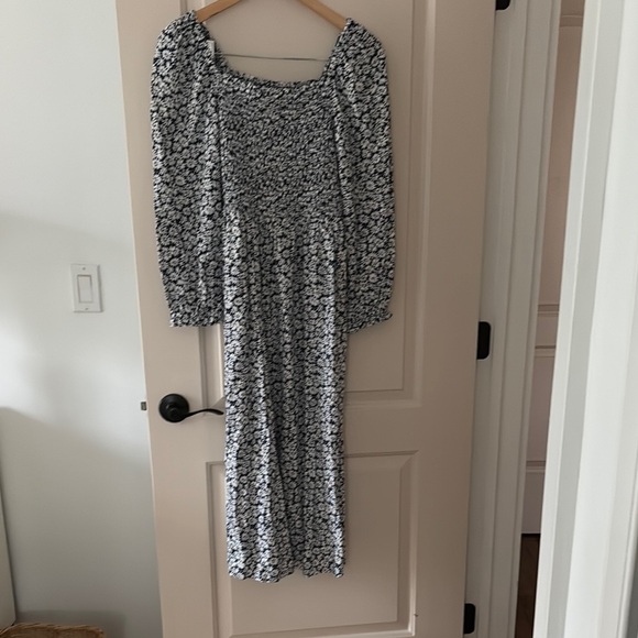 J. Crew Dresses & Skirts - Floral Blue and White Women's Dress
